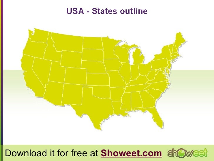 editable usa map powerpoint free
