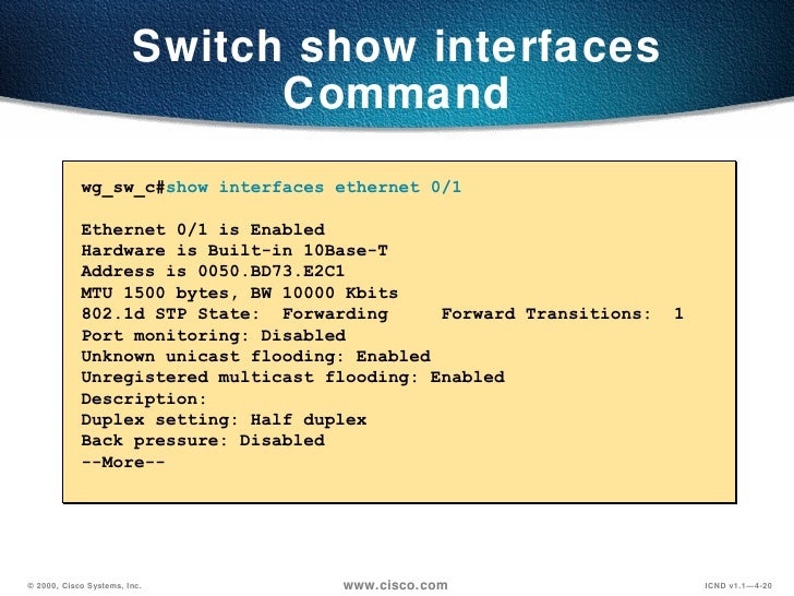 Operating and configuring cisco a cisco ios device