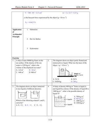 3.0 forces and pressure teacher copy | PDF