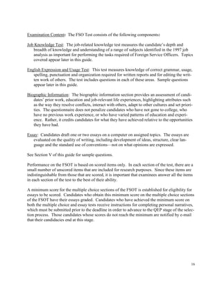 Fso Test Examples 3.0 fso reg_guide | PDF