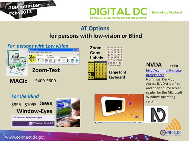 Assistive Technology Options for computer users with disabilities | PPT