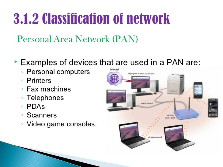 3.1.2 classification of network wireless printer diagram 
