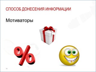 СПОСОБ ДОНЕСЕНИЯ ИНФОРМАЦИИ

Мотиваторы




74
 