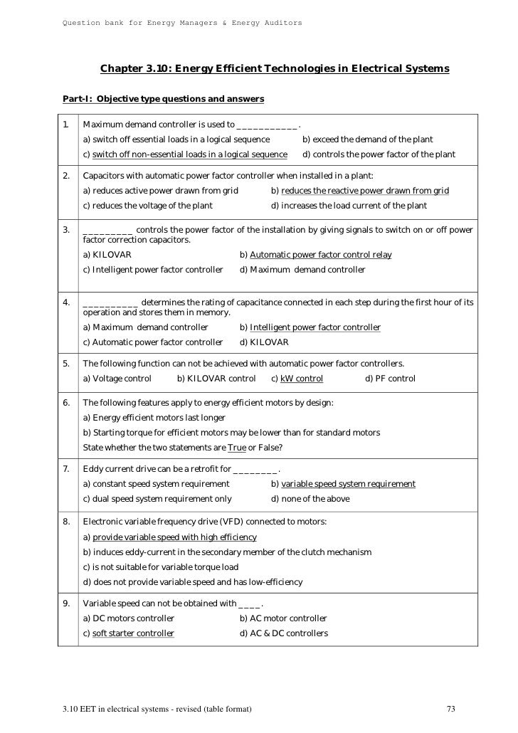 3 10 Eet In Electrical Systems