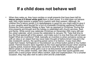 If a child does not behave well ,[object Object]