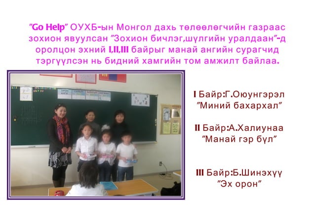 3а ангийн танилцуулга | PPT