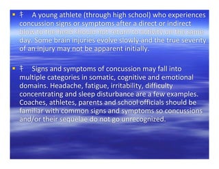 3 11 concussion | PDF