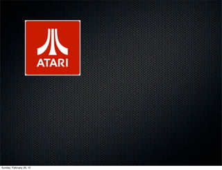 Sunday, February 26, 12
 