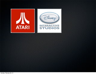 Sunday, February 26, 12
 