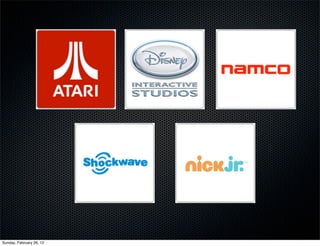 Sunday, February 26, 12
 