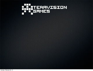 Sunday, February 26, 12
 