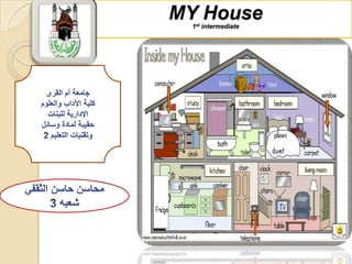 MY House
  1st intermediate
 