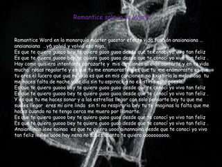 Romantice sale in te Word


Romantice Word en la monarquía máster guastar efecto vida función anaianaiana …
anaianaiana …y6 volvió y volvió eso niga.
Es que te quiero guooo bey te quiero guoo guoo desde que te conocí yo vivo tan feliz
Es que te quiero guooo bey te quiero guoo guoo desde que te conocí yo vivo tan feliz .
Hay como quisiera intentarte abrazarte y mis canciones al oído cantarte y en tu vida
mucha rosas regalarte y es que tu me enamoraste y es que tu me enamoraste es que
tu eres el lucero que gua mi vida es que en mis canciones no existiría la melodiosa tu
me haces falta de noche y de día sin tu aspiración no existiría esta poesía.
Es que te quiero guooo bey te quiero guoo guoo desde que te conocí yo vivo tan feliz
Es que te quiero guooo bey te quiero guoo guoo desde que te conocí yo vivo tan feliz .
Y es que tu me haces sonar y a las estrellas llegar con solo pensarte bey tu que me
sueles llegar eres mi aire linda sin ti no respiraría bey tu te imaginas la falta que me
haces cuando no te tengo cerca me muero por llamarte.
Es que te quiero guooo bey te quiero guoo guoo desde que te conocí yo vivo tan feliz
Es que te quiero guooo bey te quiero guoo guoo desde que te conocí yo vivo tan feliz .
Anaianainaa ieee nainaa es que te quiero uooo ainannaina desde que te conoci yo vivo
tan feliz ieeiee uooo hay nena no sabes cuanto te quiero uooooooooo.
 