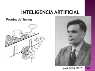 Prueba de Turing




                   Alan Turing (1912 – 1954)
 
