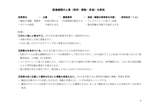 第3回「国連機関への就職ガイダンス」資料