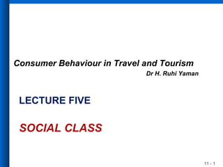LECTURE FIVE SOCIAL CLASS ,[object Object],[object Object]
