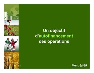Un objectif
     d’autofinancement
       des opérations




13
 