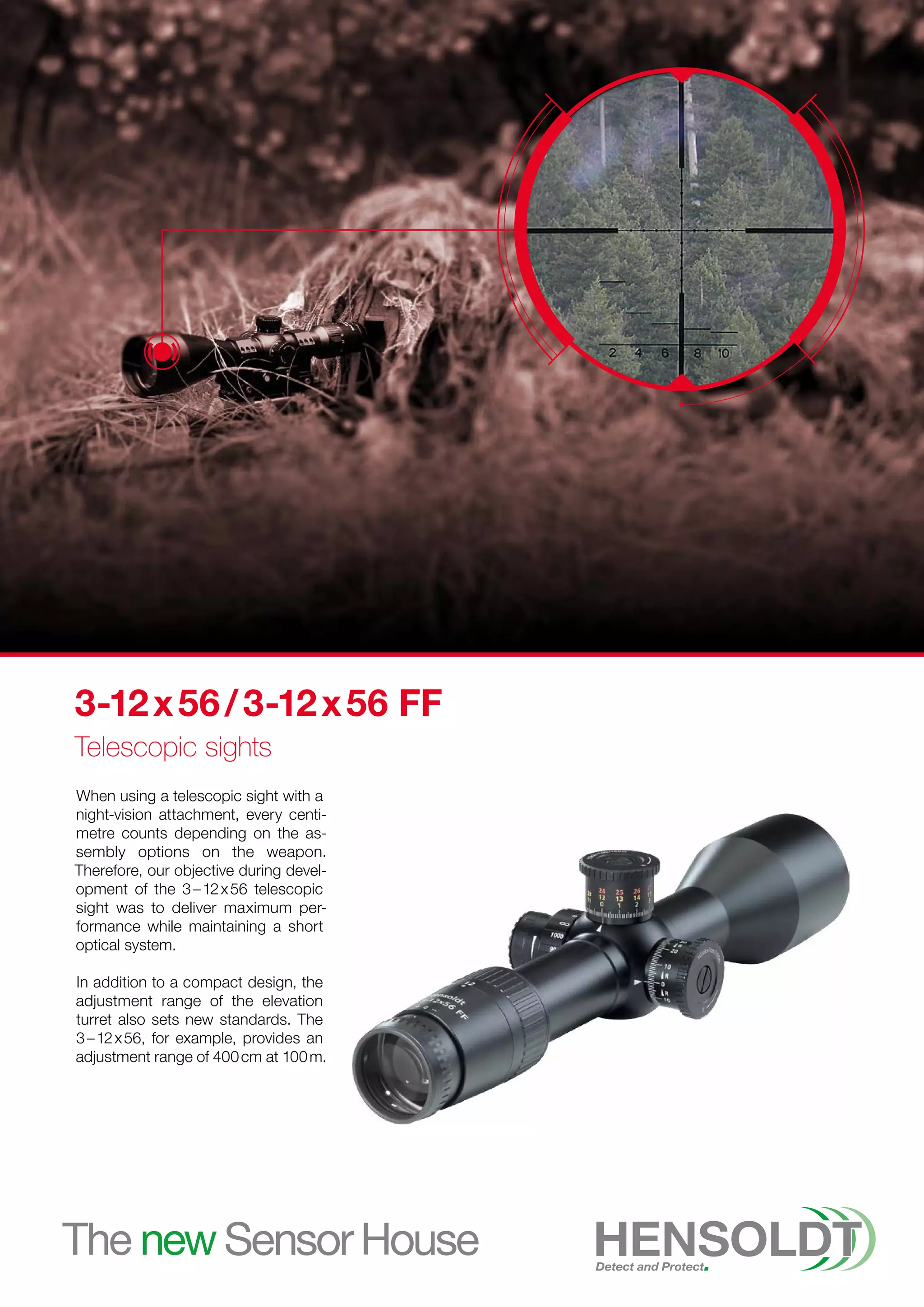 Datasheet | Hensoldt ZF 3-12x56 Rifle Scope | Optics Trade | PDF