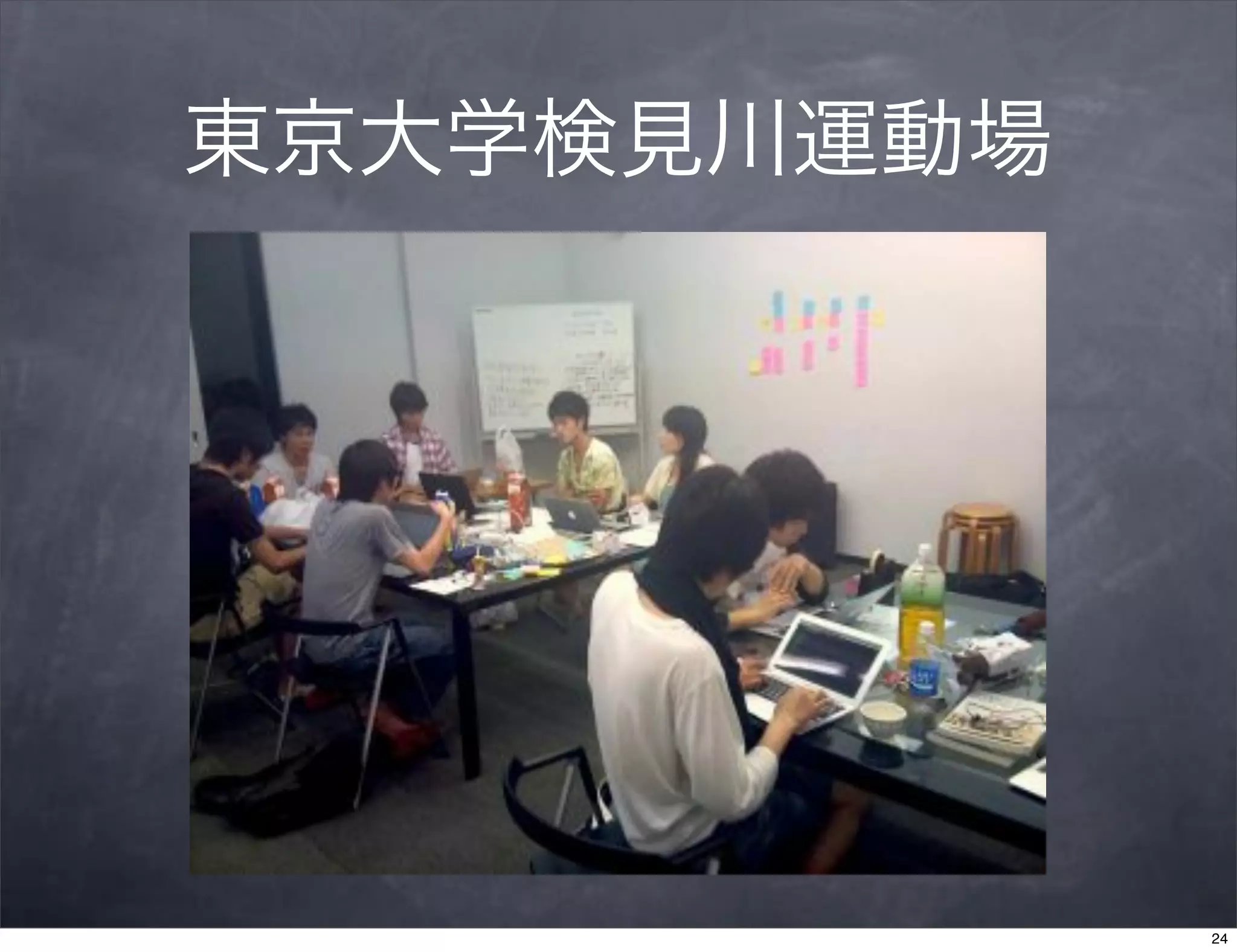 東京大学検見川運動場




             24
 