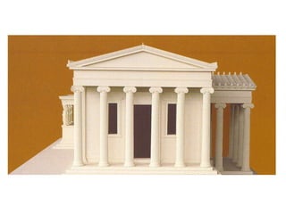 ▲ Προοπτική αναπαράσταση του Παρθενώνος, με το
λατρευτικό άγαλμα της Αθηνάς Παρθένου, έργο του
Φειδίου, στο κέντρο του βάθους του σηκού.
▲ Σχεδιαστική
αναπαράσταση του
χρυσελεφάντινου
αγάλματος της Αθηνάς
στο βάθος του σηκού του
Παρθενώνα. Ανδρόνικος,
Μ., Ακρόπολη, Εκδοτική
Αθηνών Α.Ε., Αθήνα 1995,
σελ. 29
http://www.fhw.gr/chronos/05
/gr/culture/index_100.html
 