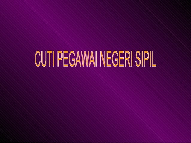 Get Contoh Form Cuti Pns Images