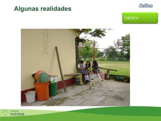 Algunas realidades
ORDEN
 