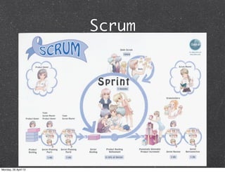Scrum
Monday, 29 April 13
 
