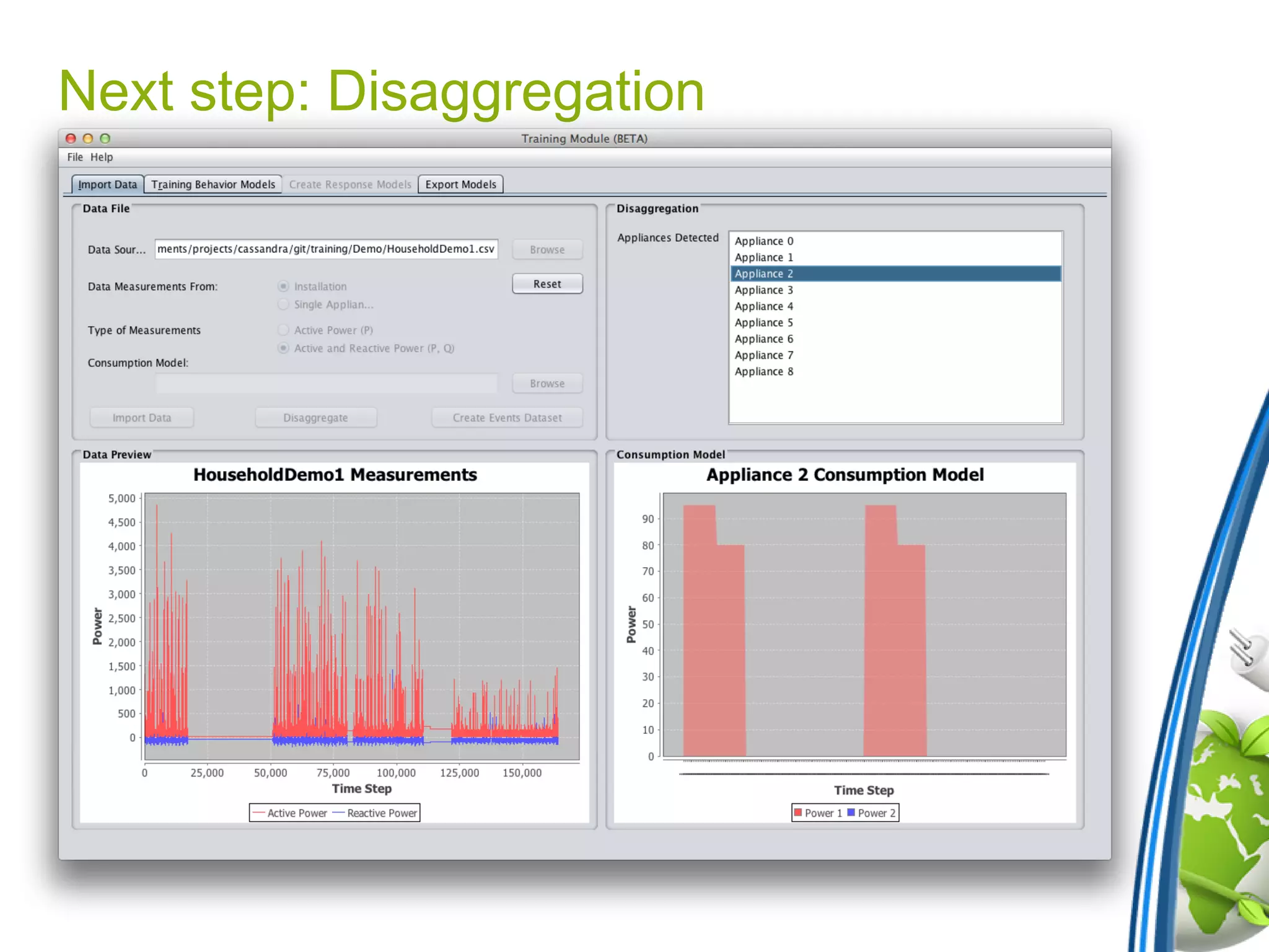 Next step: Disaggregation
 