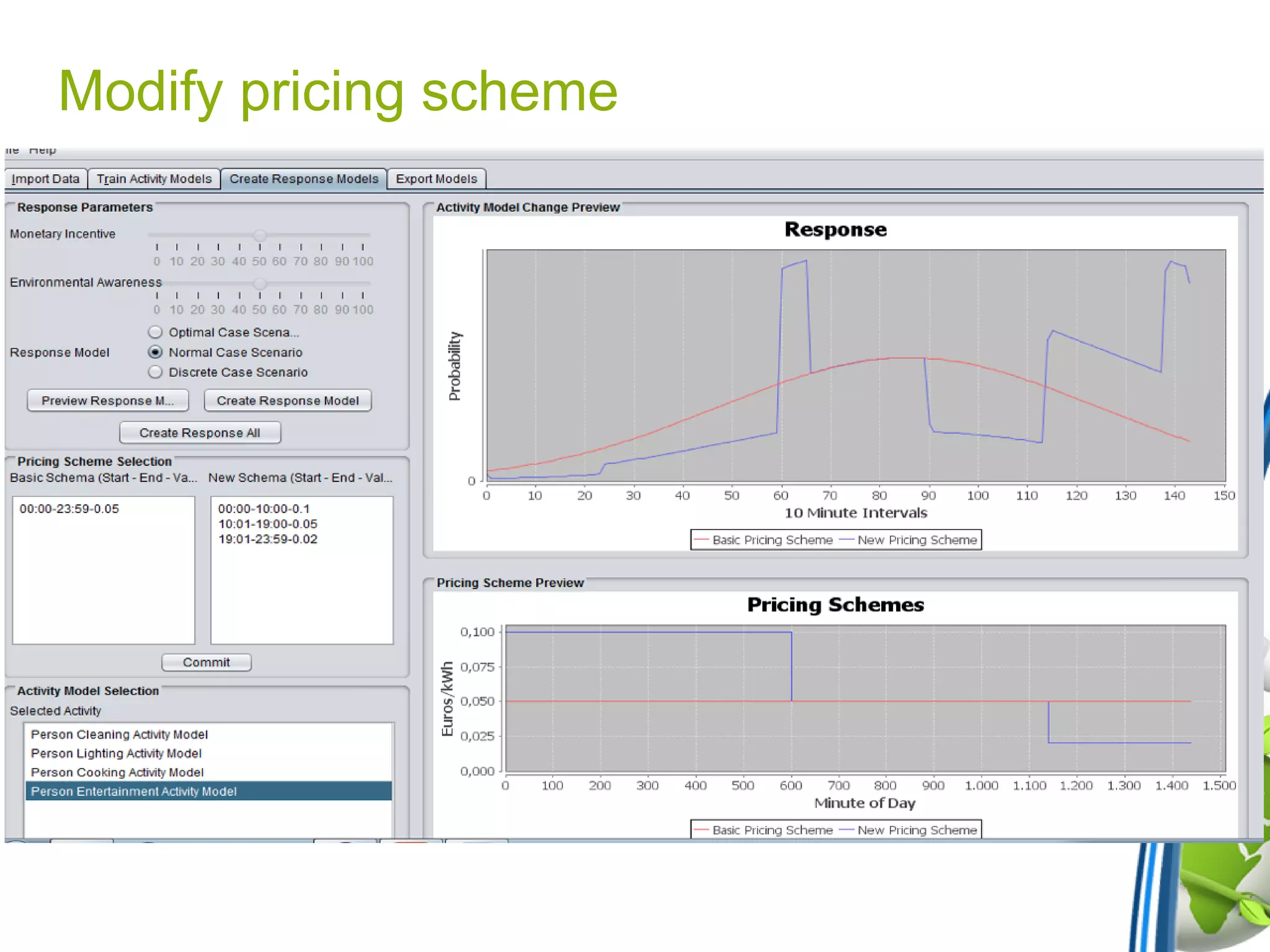 Modify pricing scheme
 