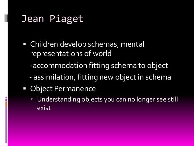 piaget emotional development