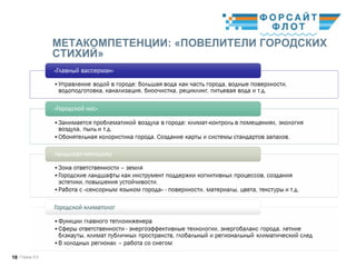 / Город 3.018
МЕТАКОМПЕТЕНЦИИ: «ПОВЕЛИТЕЛИ ГОРОДСКИХ
СТИХИЙ»
 