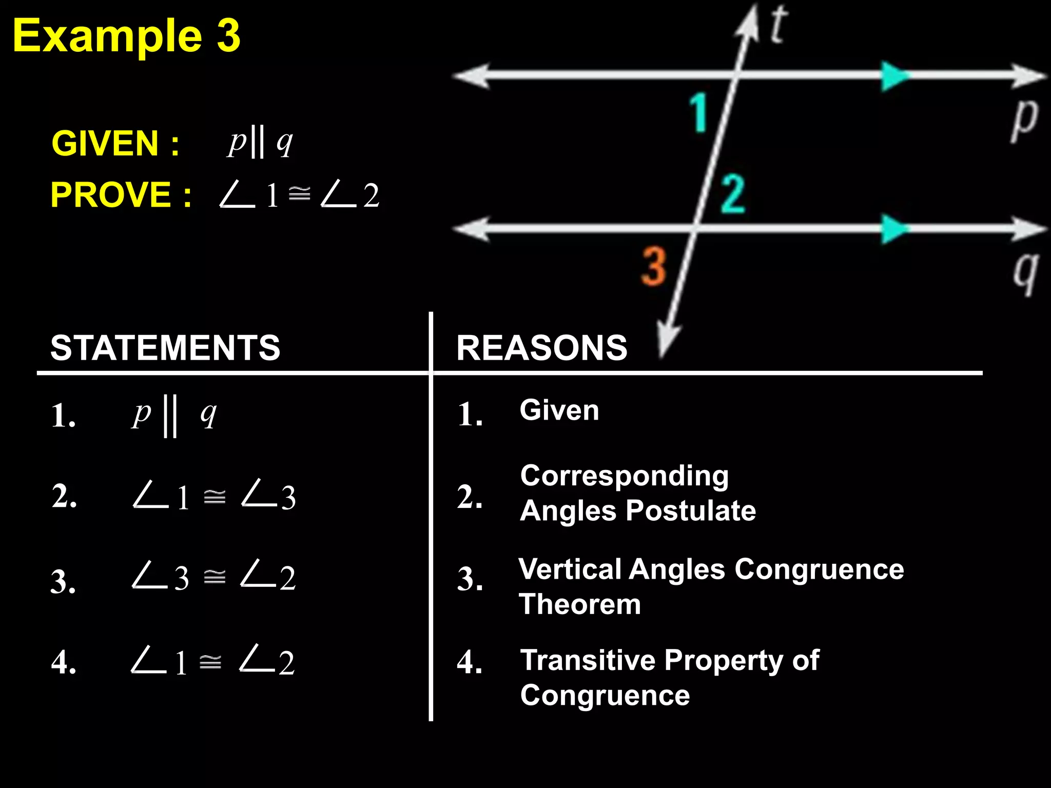 3.2 use parallel lines and transversals | PPTX