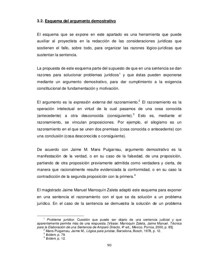 3.2. argumento demostrativo 3.2. argumento demostrativo