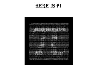 here is pi.