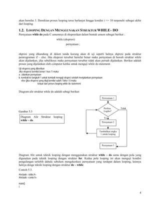 3. teknik looping dalam_pemrograman | PDF
