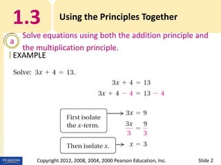 Multiple Calculations First Principles 3. using the principles together | PPTX