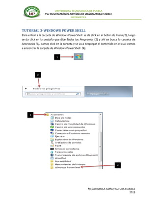 3. tutorial de windows powershell | PDF