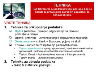 tehnike | PPT
