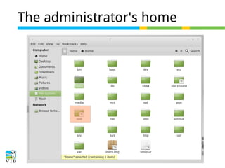 The administrator's home

 