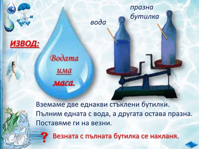 Свойства на водата - ЧП, 3 клас, Булвест