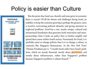Policy is easier than Culture

 