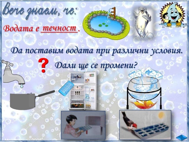 Трите състояния на водата - ЧП, 3 клас, Булвест