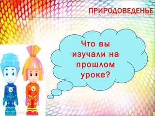 Что вы
изучали на
прошлом
уроке?

 