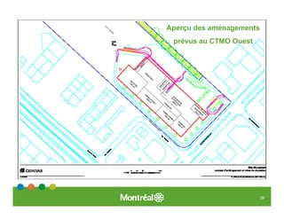 Aperçu des aménagements
 prévus au CTMO Ouest




                          29
 
