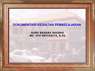 DOKUMENTASI KEGIATAN PEMBELAJARAN
GURU BAHASA INGGRIS
MC. VIVI NOVIANITA, S.Pd

MULYATI, S.Pd, M.M. - SMP NEGERI 25 SURAKARTA

 