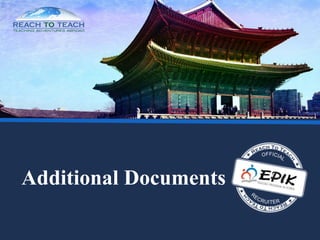 Additional Documents
 