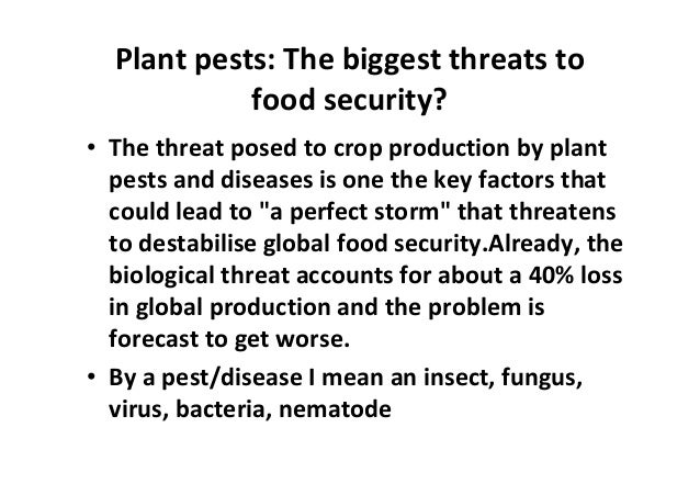 Biggest Problem With Biological Food Production Biggest Problem With Biological Food Production