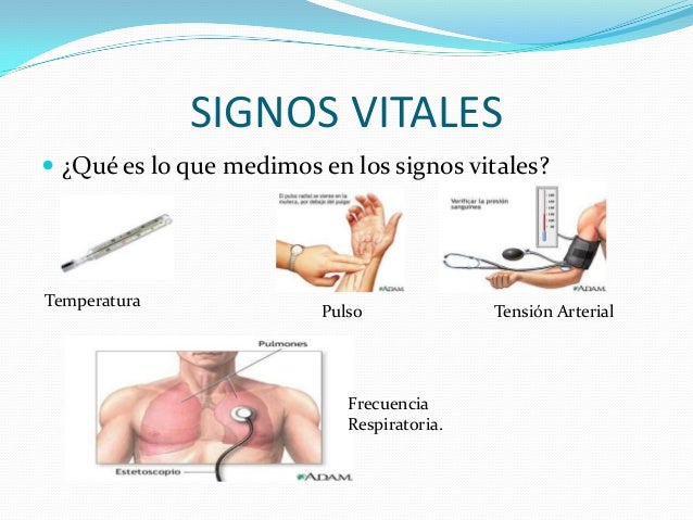 signos vitales