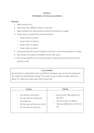 Reading lesson plan | PDF