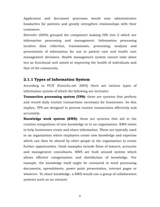 clinic database and software management system | PDF